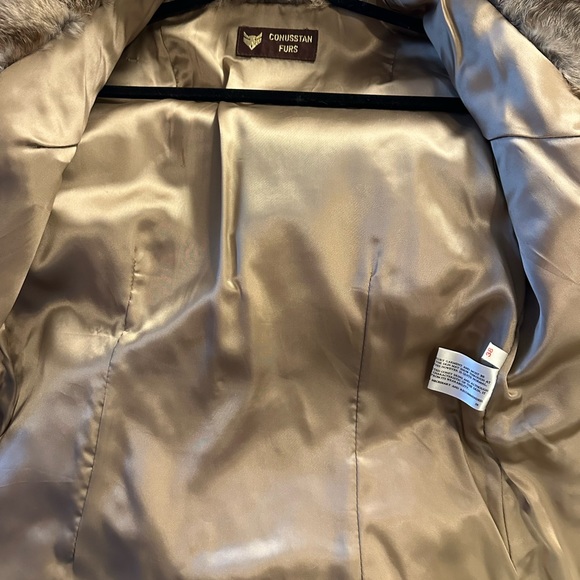 AUTHENTIC FUR COAT BY CONNUSTAN FURS NWOT - Picture 5 of 5